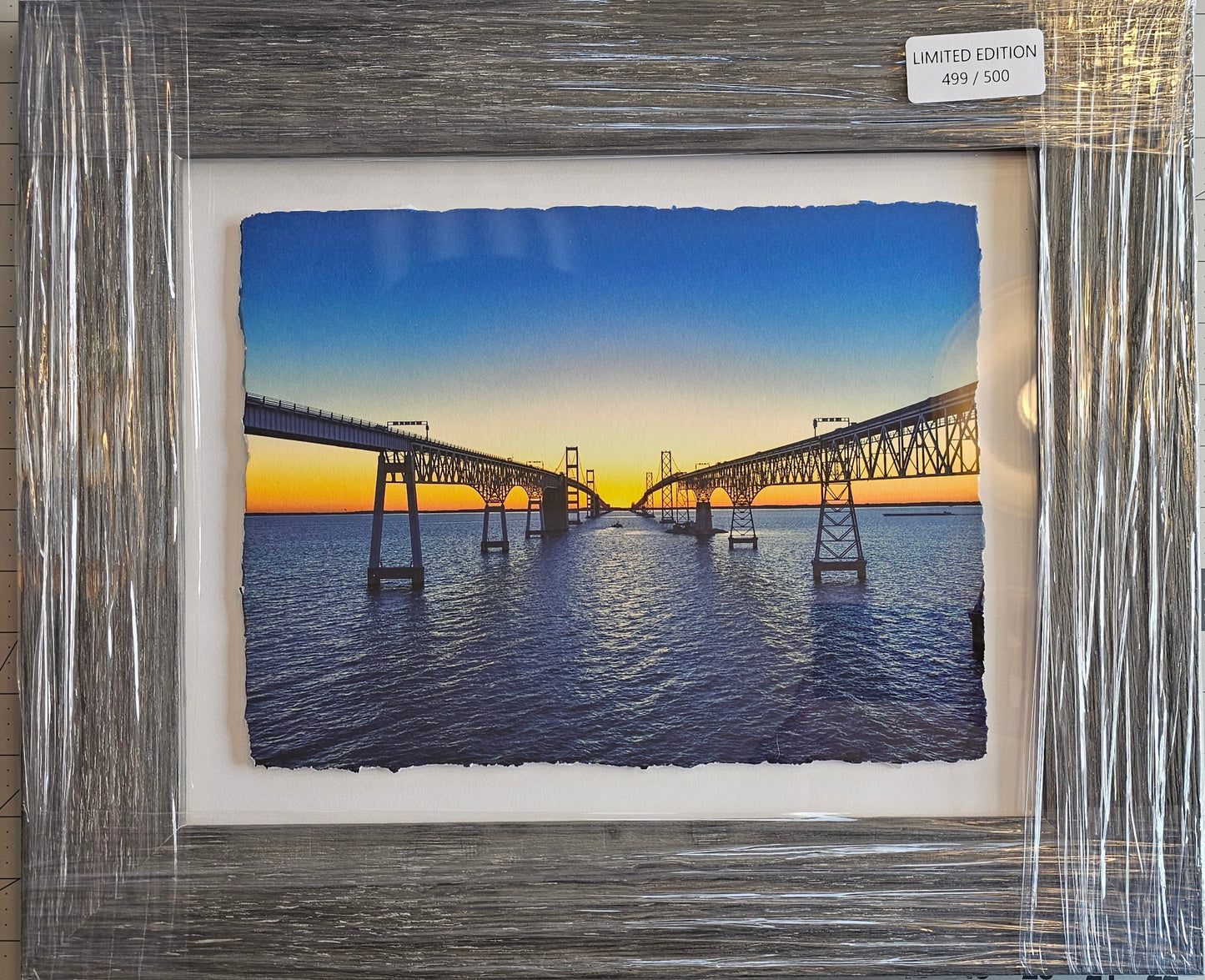 Daybreak at the Chesapeake Bay Bridge