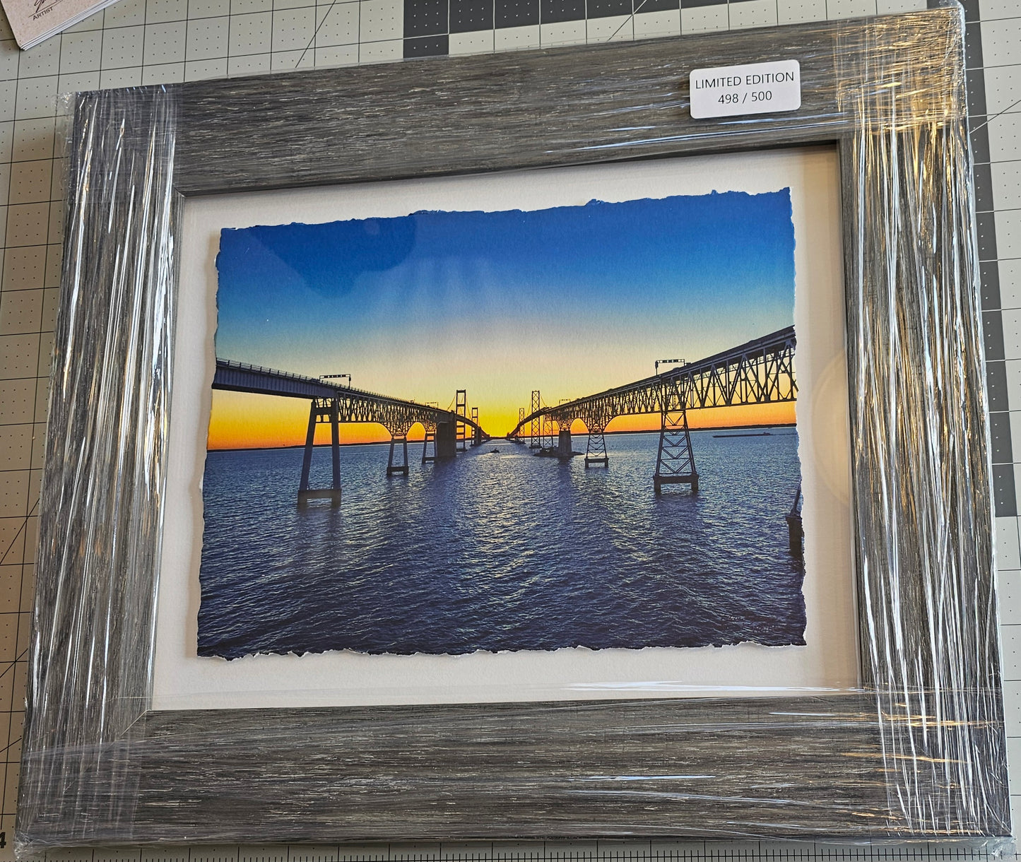 Daybreak at the Chesapeake Bay Bridge