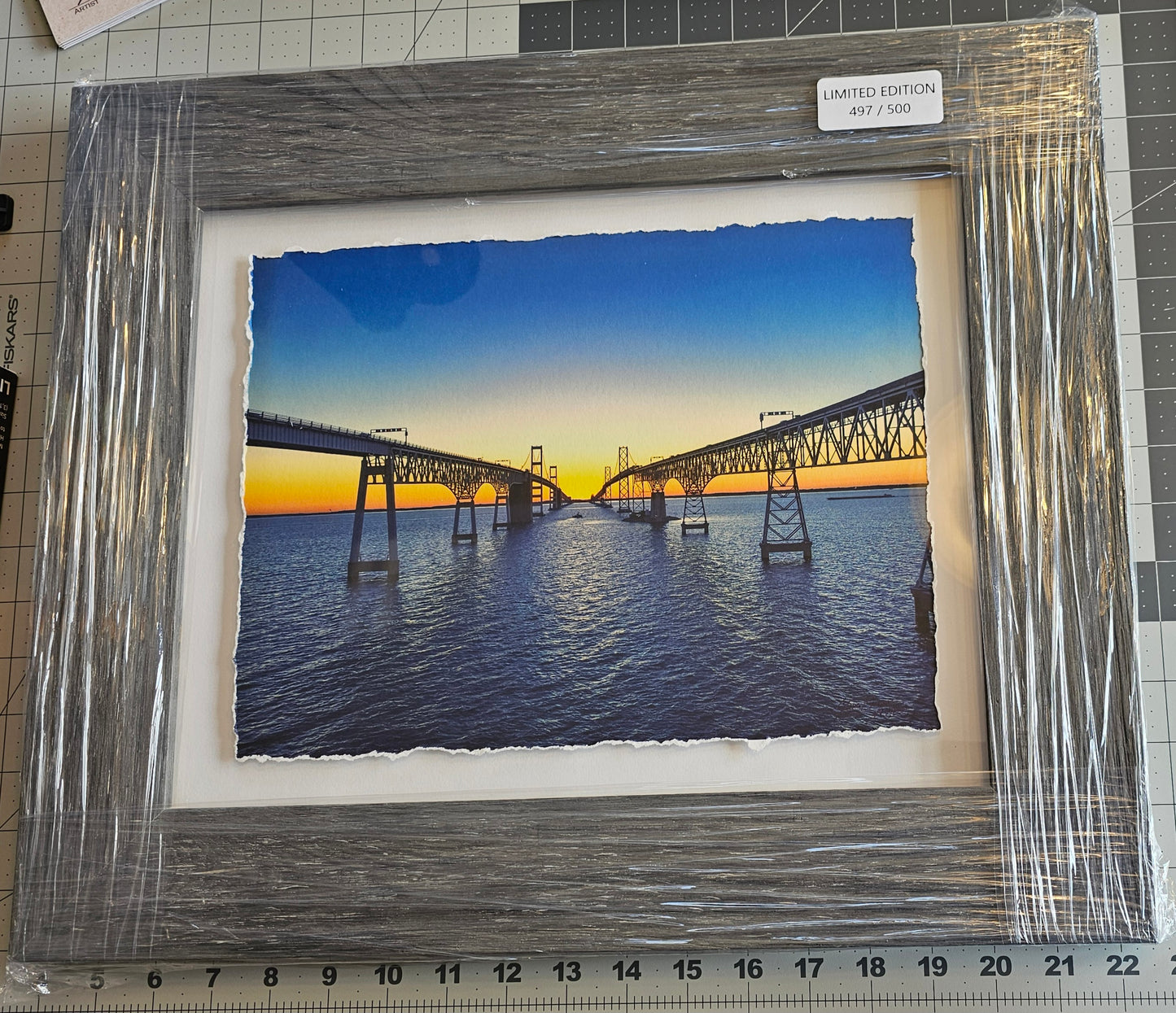 Daybreak at the Chesapeake Bay Bridge