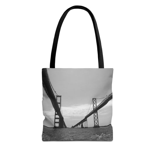 Chesapeake Bay Bridges Tote Bag