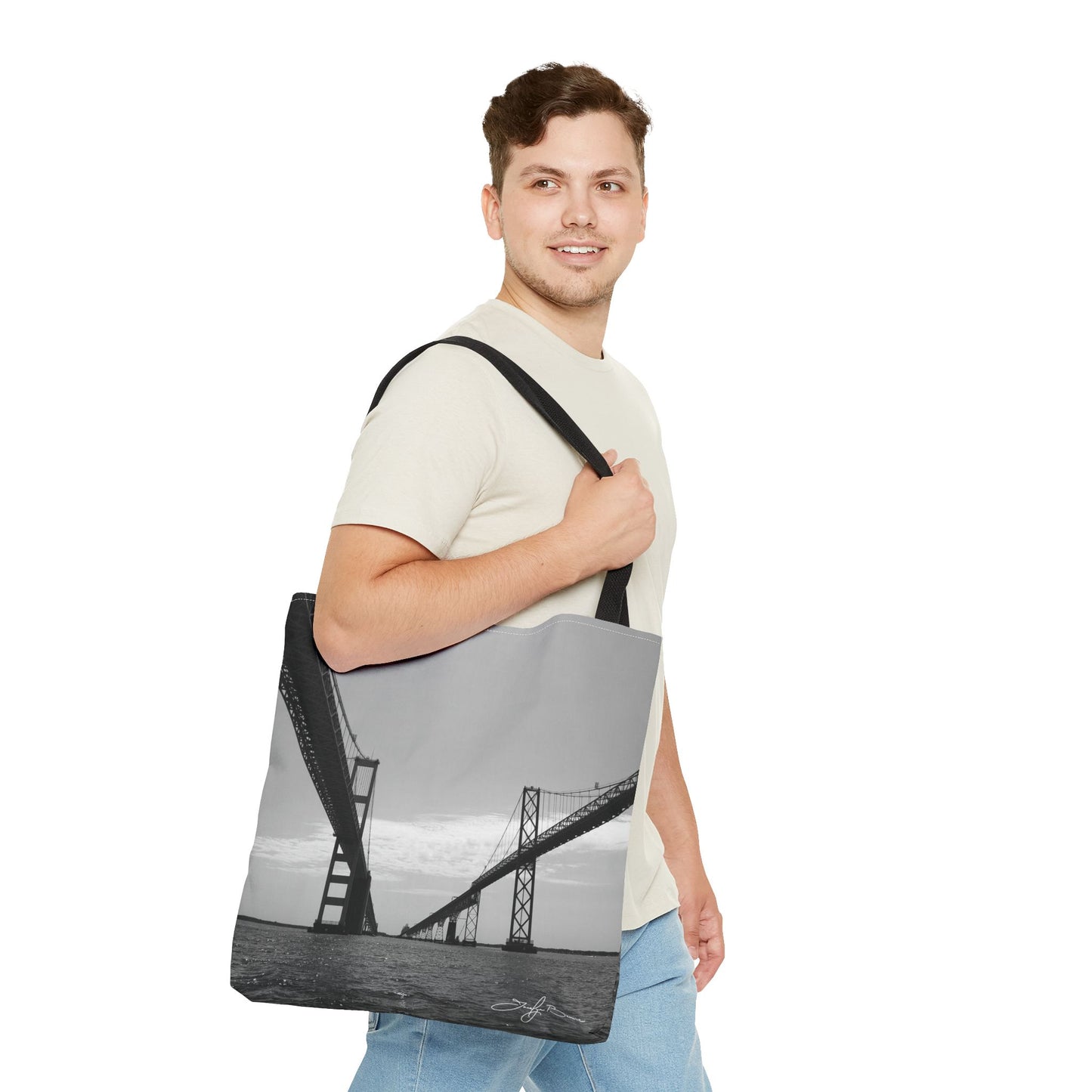 Chesapeake Bay Bridges Tote Bag
