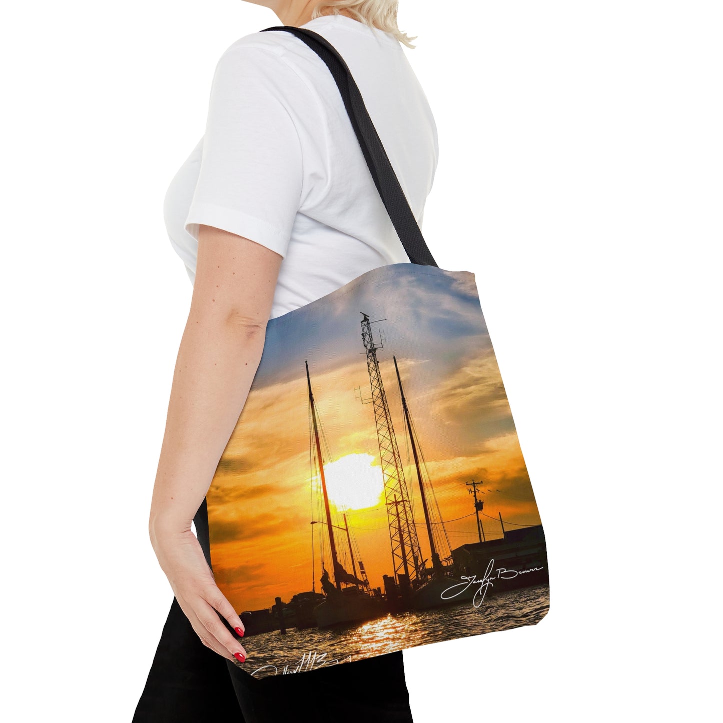 Deal Island Sunset Tote Bag