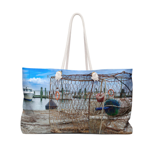 Crab Pot of the Wharf Weekender Bag