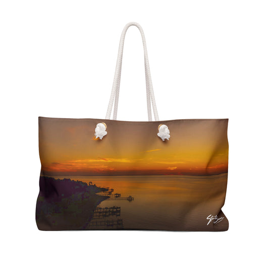 Deal Island Sunset Weekender Bag