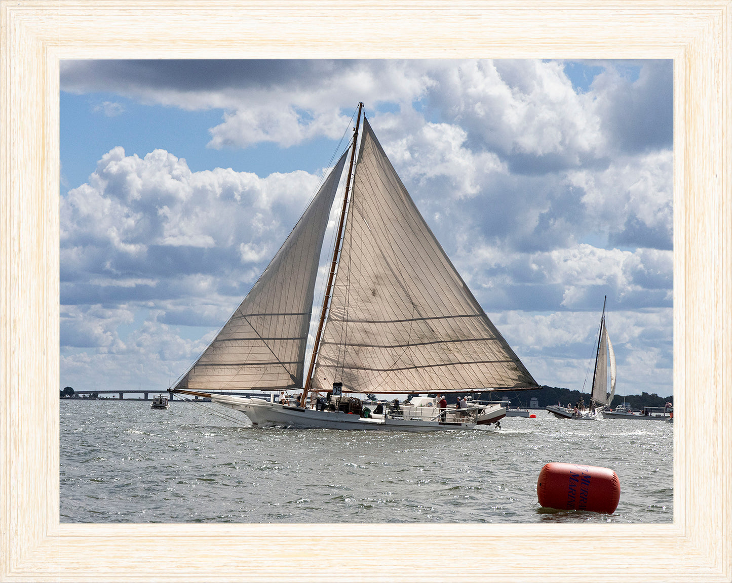 2025 Deal Island Skipjack Races - Rebecca T Ruark Finishes