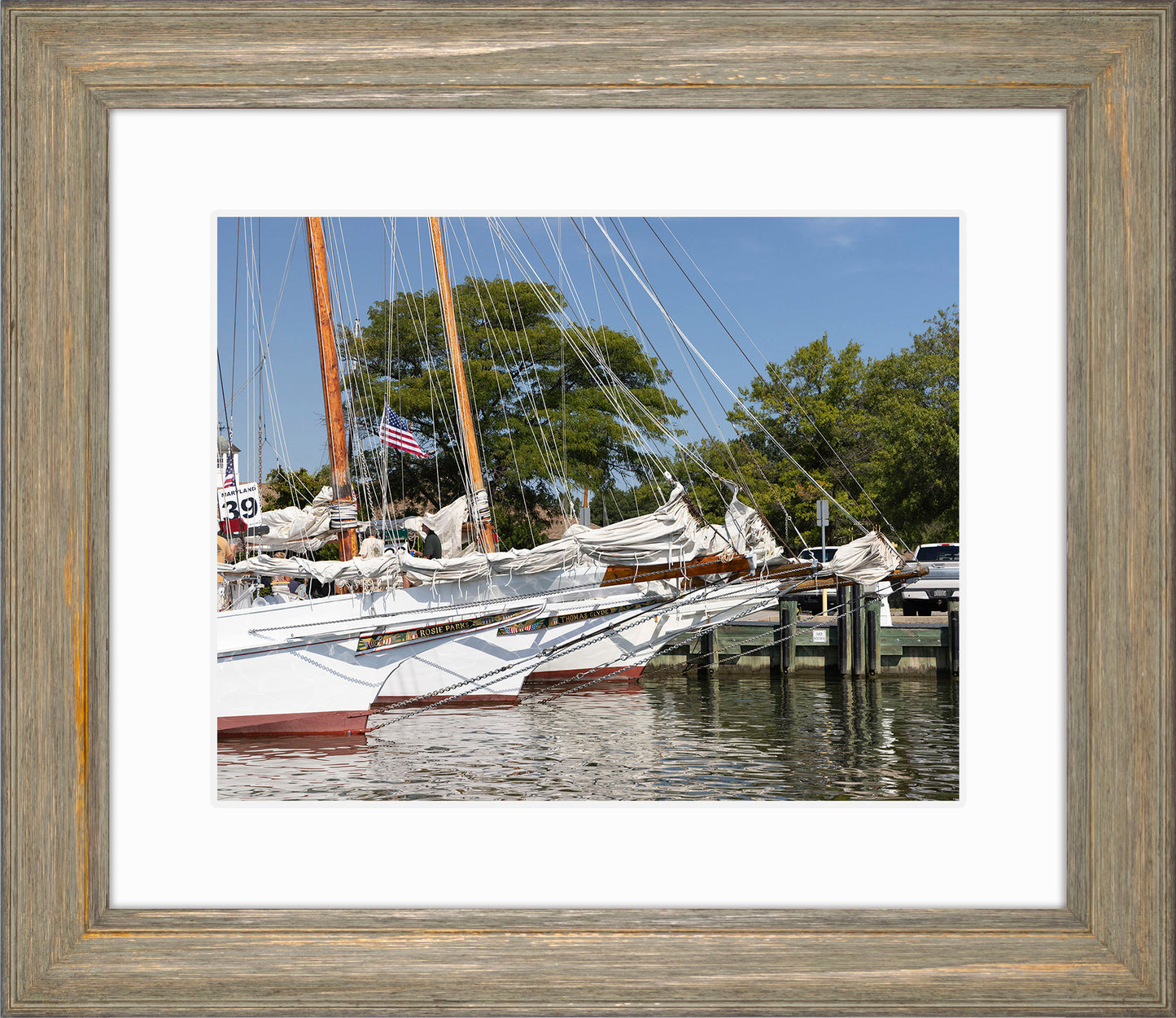 2025 Sandy Point Skipjack Races - The Tilghman Trio