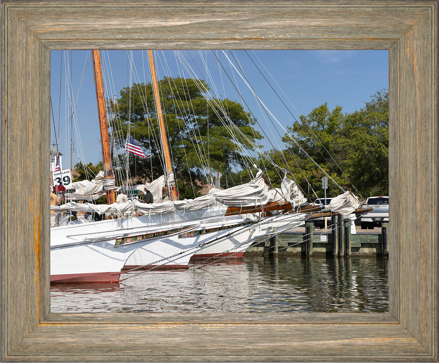 2025 Sandy Point Skipjack Races - The Tilghman Trio