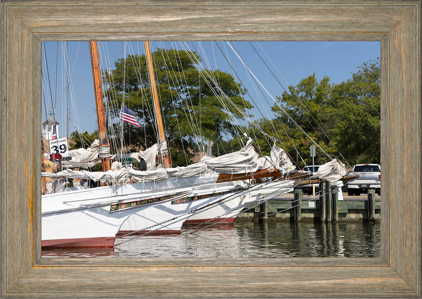 2025 Sandy Point Skipjack Races - The Tilghman Trio