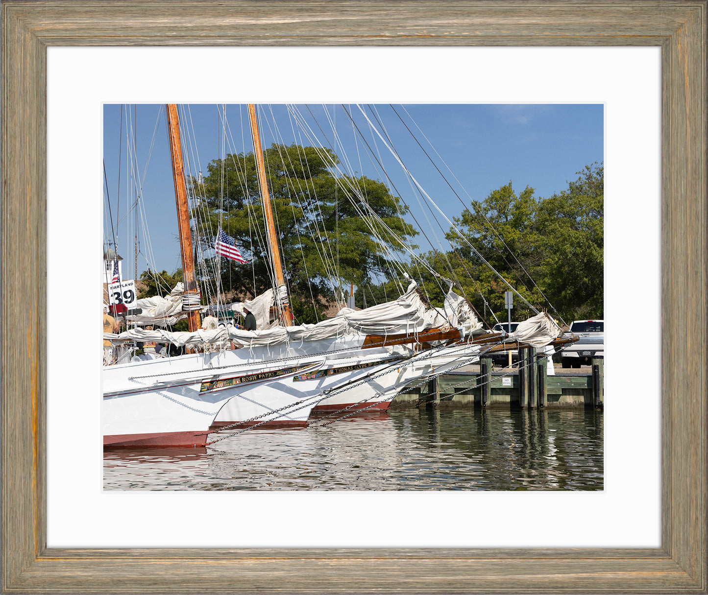 2025 Sandy Point Skipjack Races - The Tilghman Trio