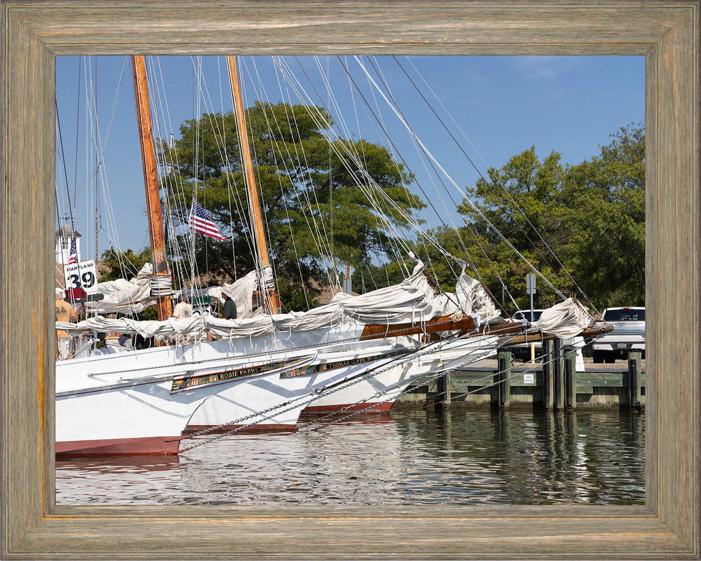 2025 Sandy Point Skipjack Races - The Tilghman Trio
