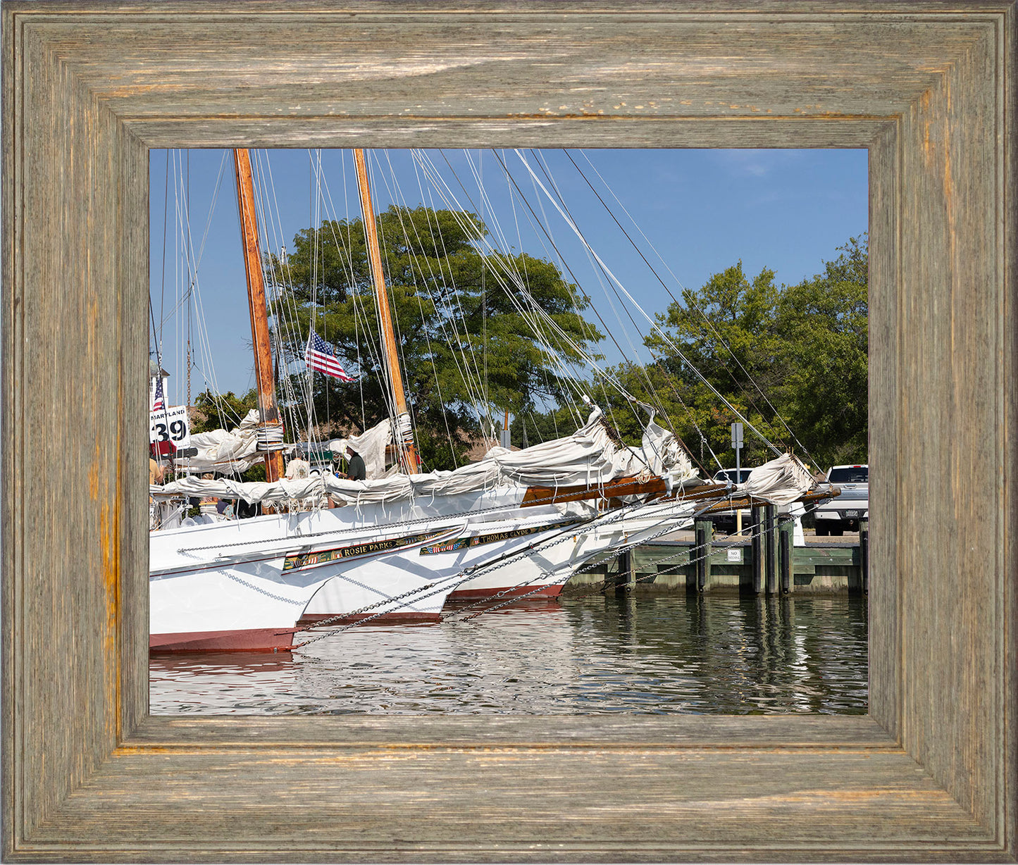 2025 Sandy Point Skipjack Races - The Tilghman Trio