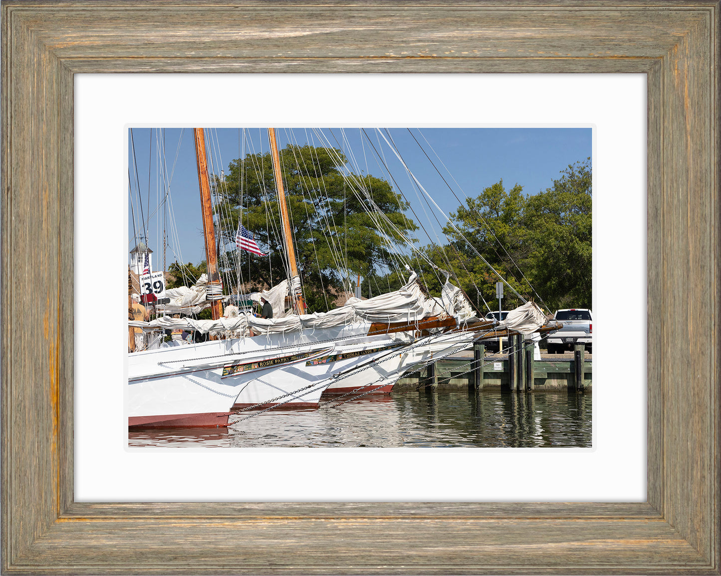 2025 Sandy Point Skipjack Races - The Tilghman Trio