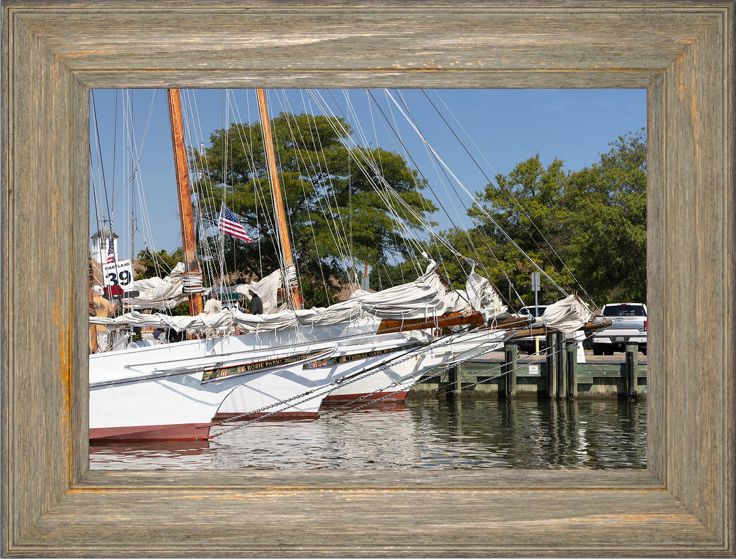 2025 Sandy Point Skipjack Races - The Tilghman Trio