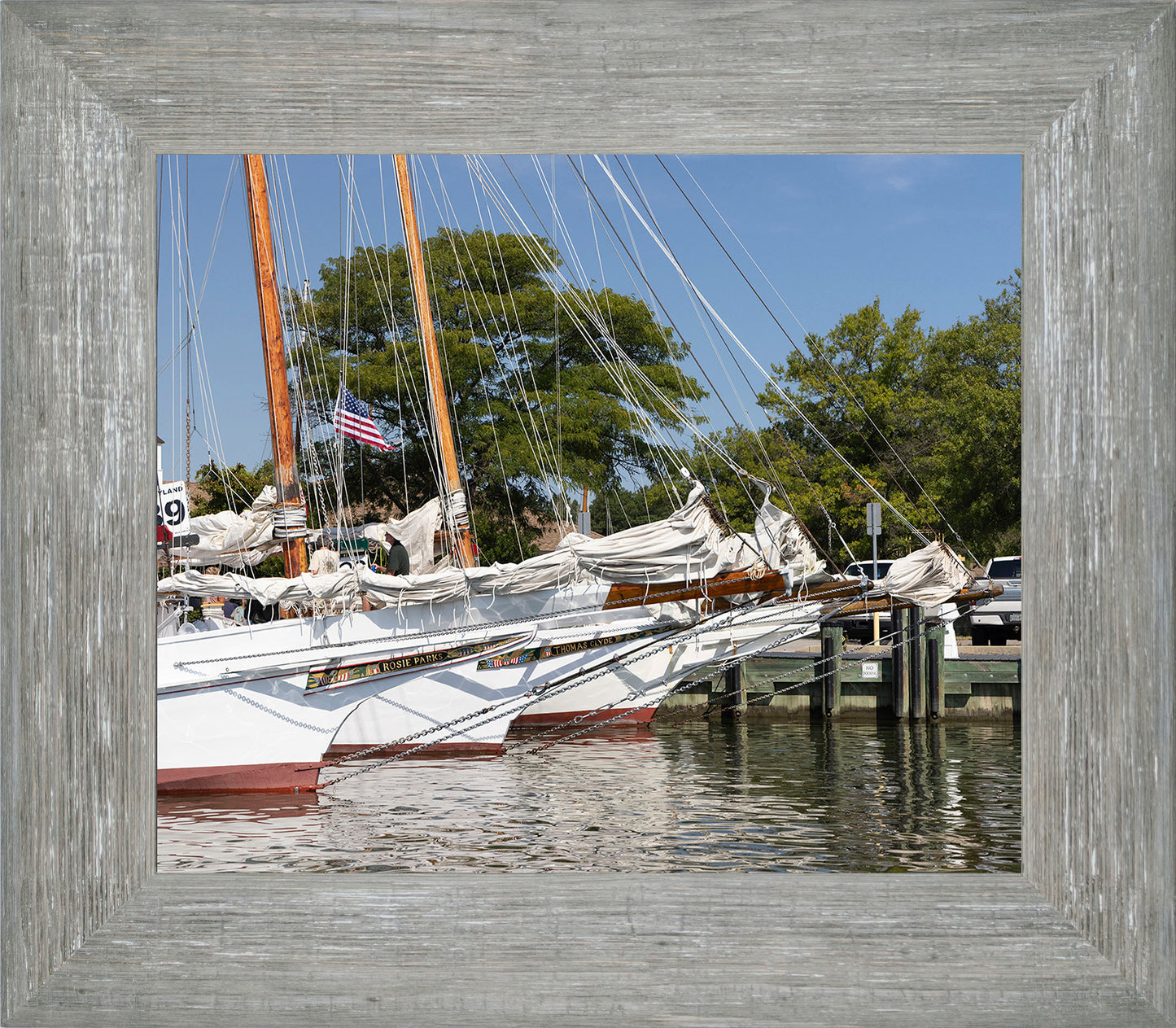 2025 Sandy Point Skipjack Races - The Tilghman Trio