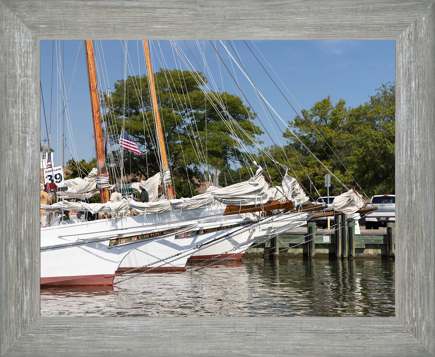 2025 Sandy Point Skipjack Races - The Tilghman Trio