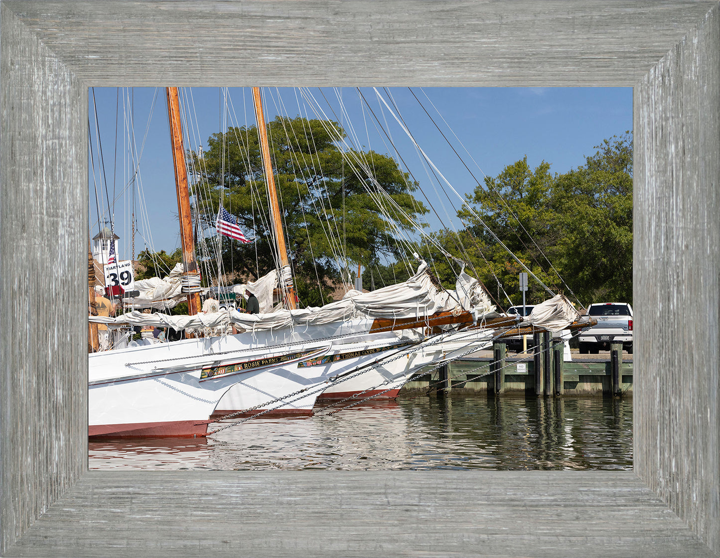 2025 Sandy Point Skipjack Races - The Tilghman Trio
