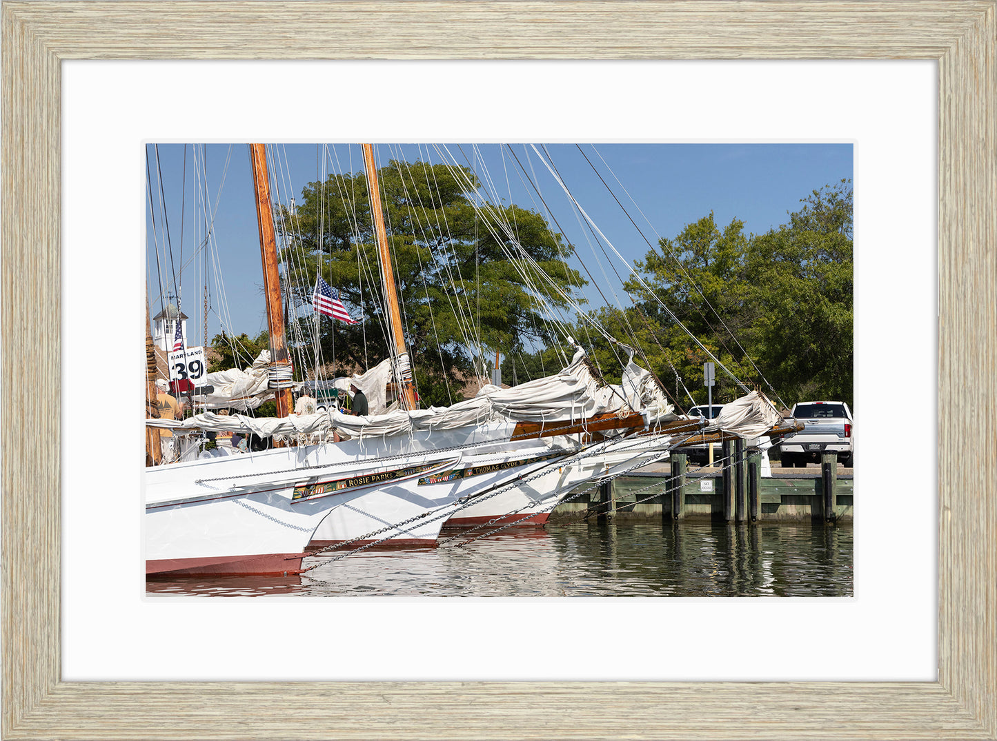 2025 Sandy Point Skipjack Races - The Tilghman Trio