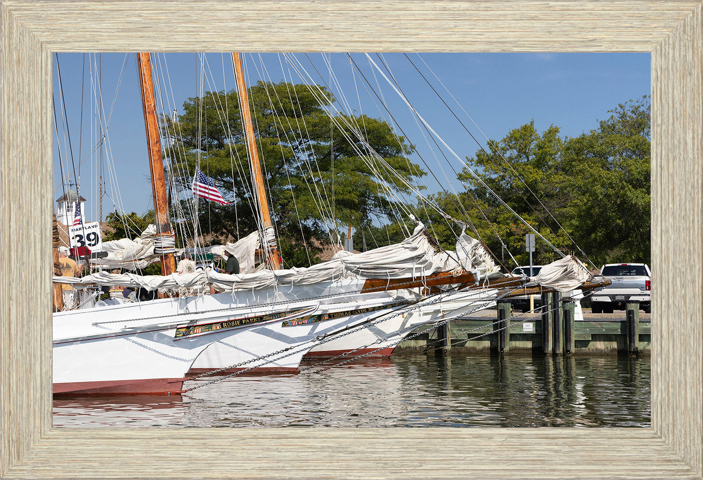 2025 Sandy Point Skipjack Races - The Tilghman Trio