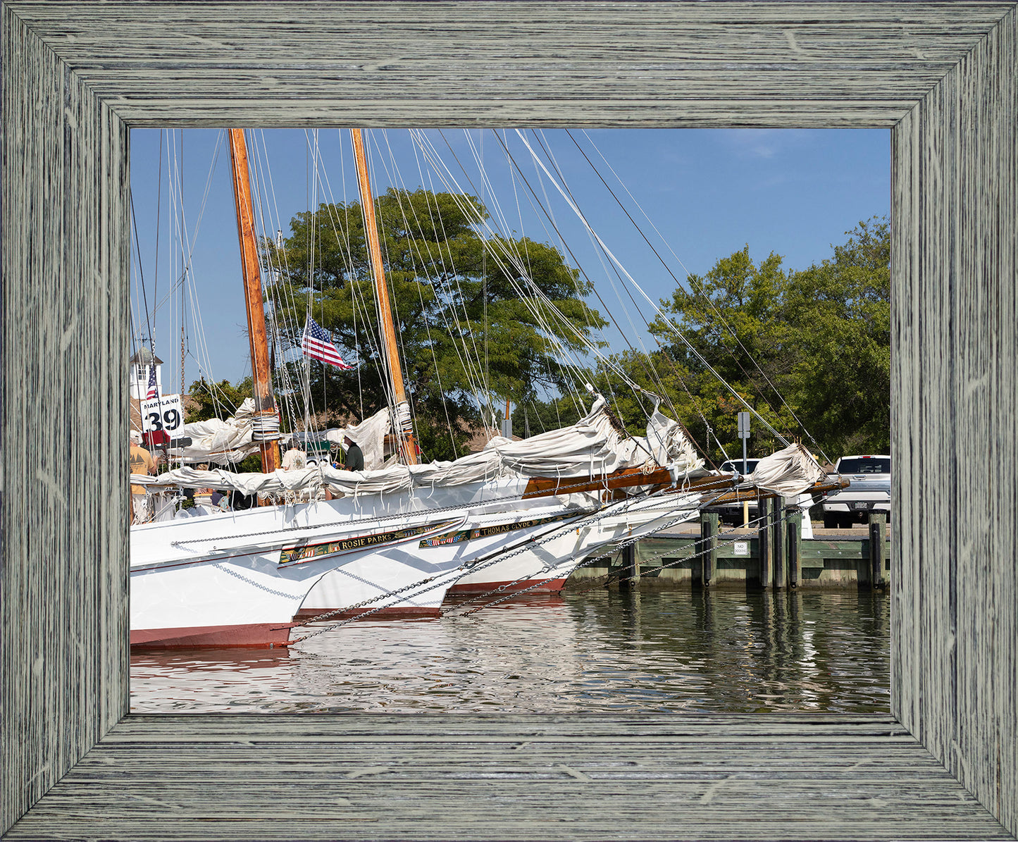2025 Sandy Point Skipjack Races - The Tilghman Trio