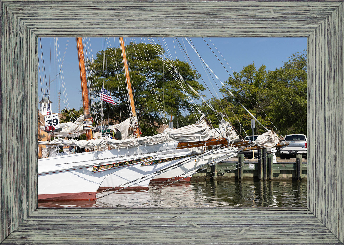 2025 Sandy Point Skipjack Races - The Tilghman Trio