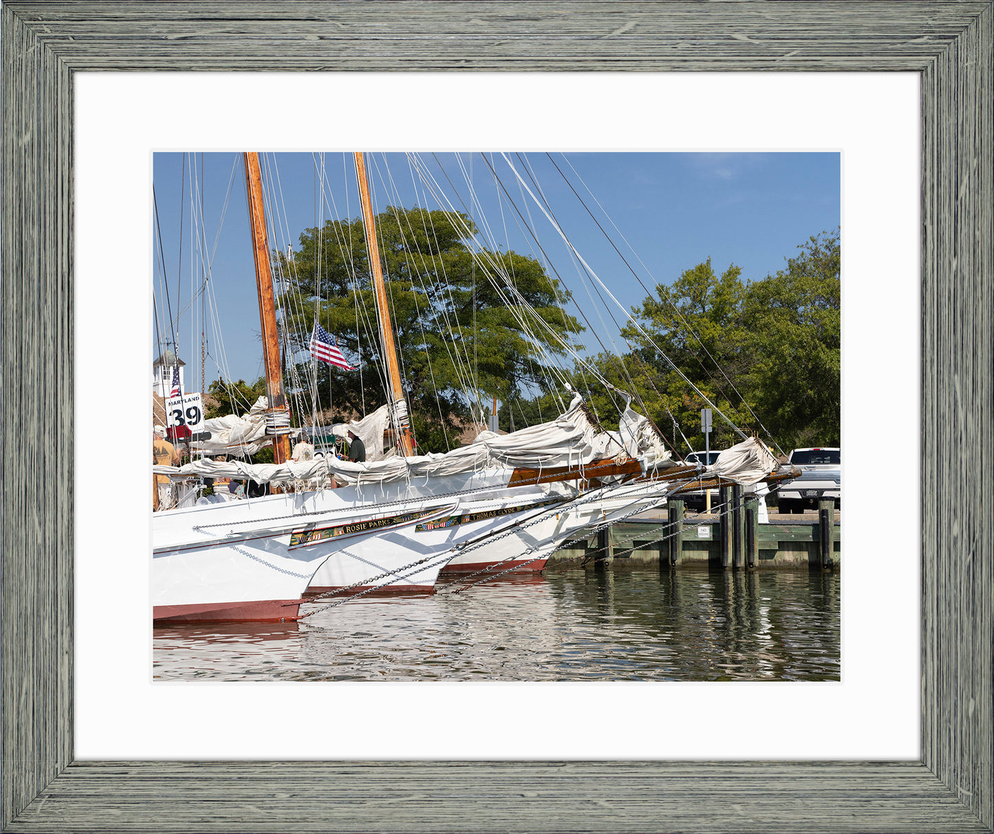2025 Sandy Point Skipjack Races - The Tilghman Trio