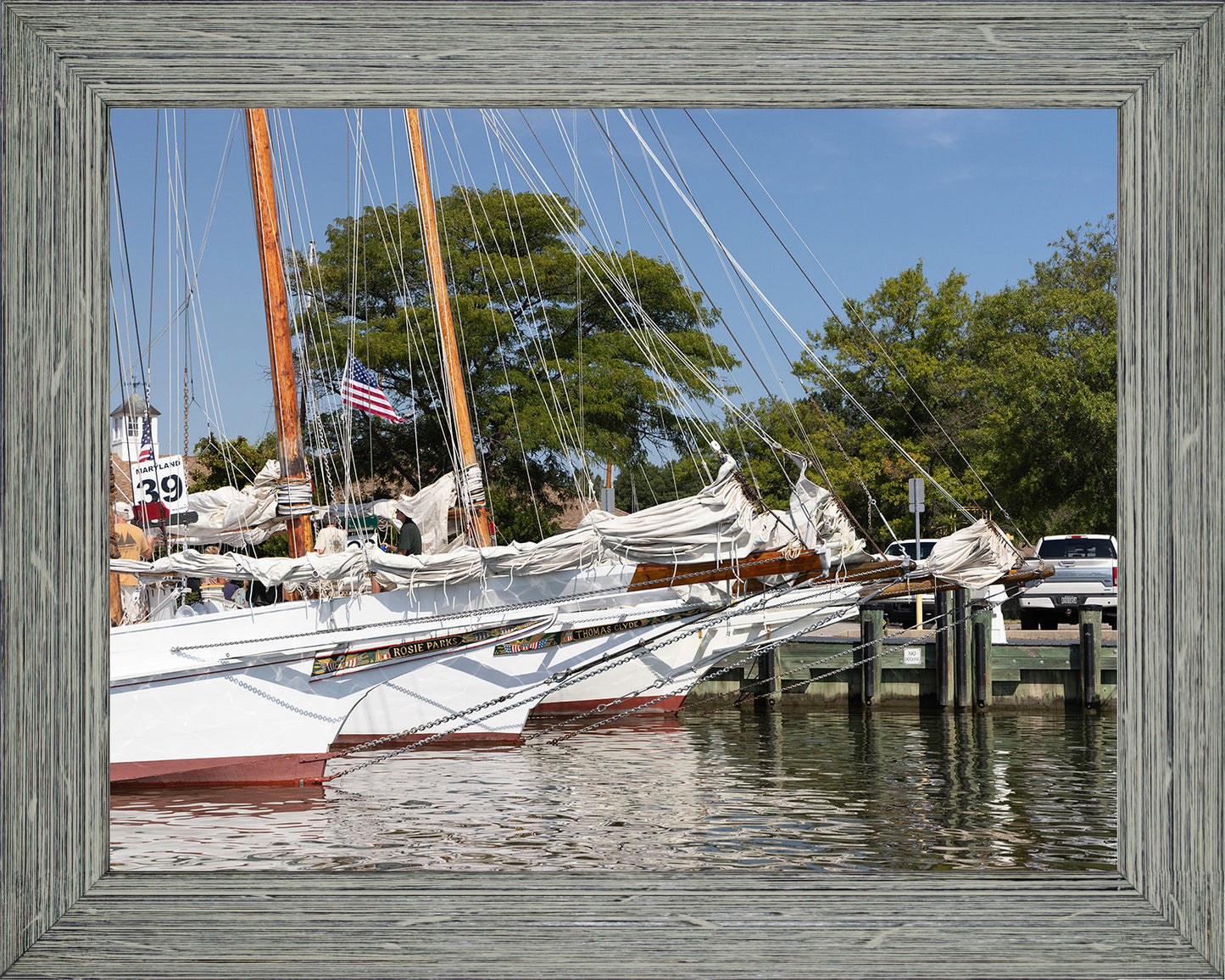 2025 Sandy Point Skipjack Races - The Tilghman Trio