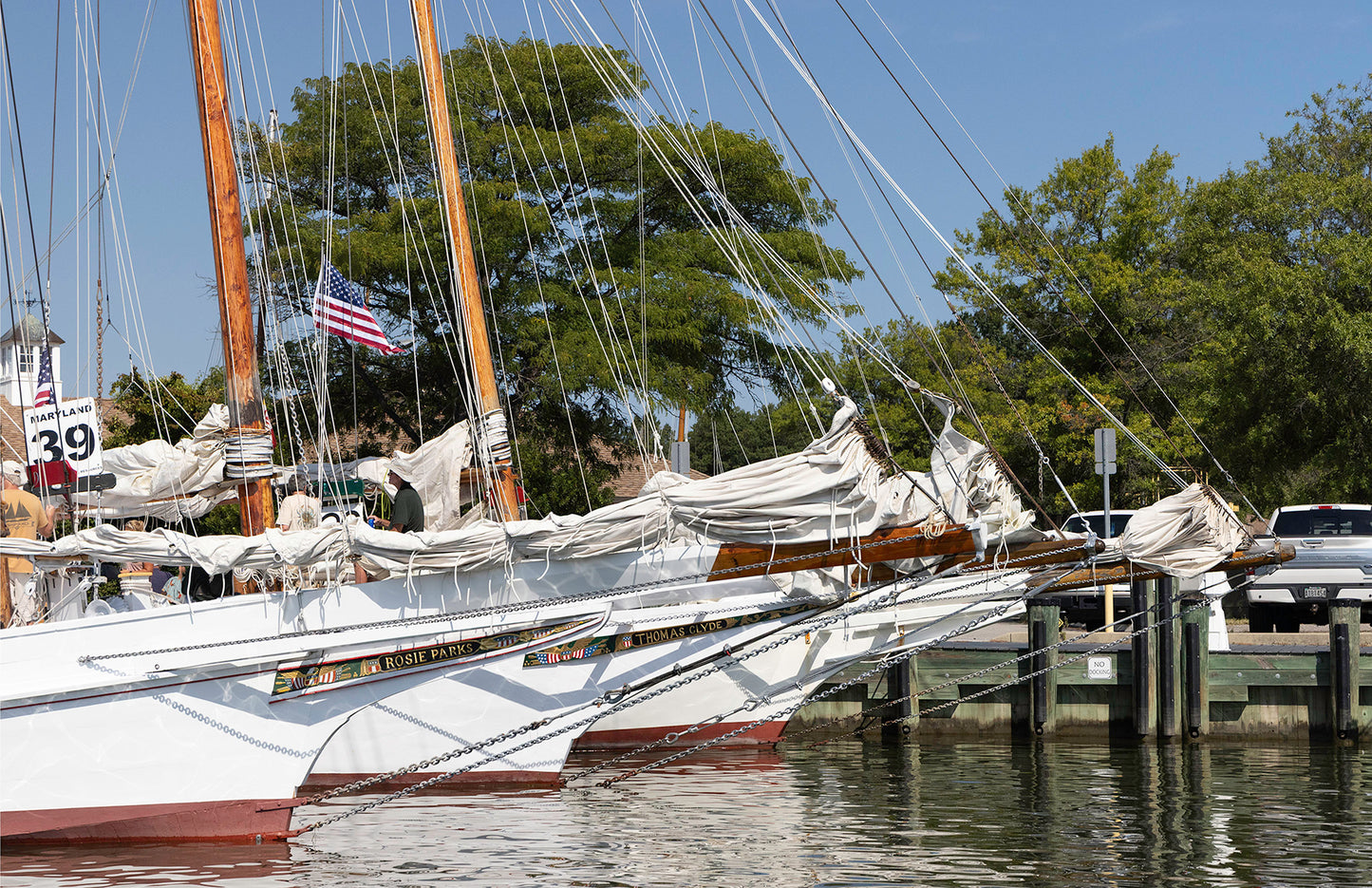 2025 Sandy Point Skipjack Races - The Tilghman Trio