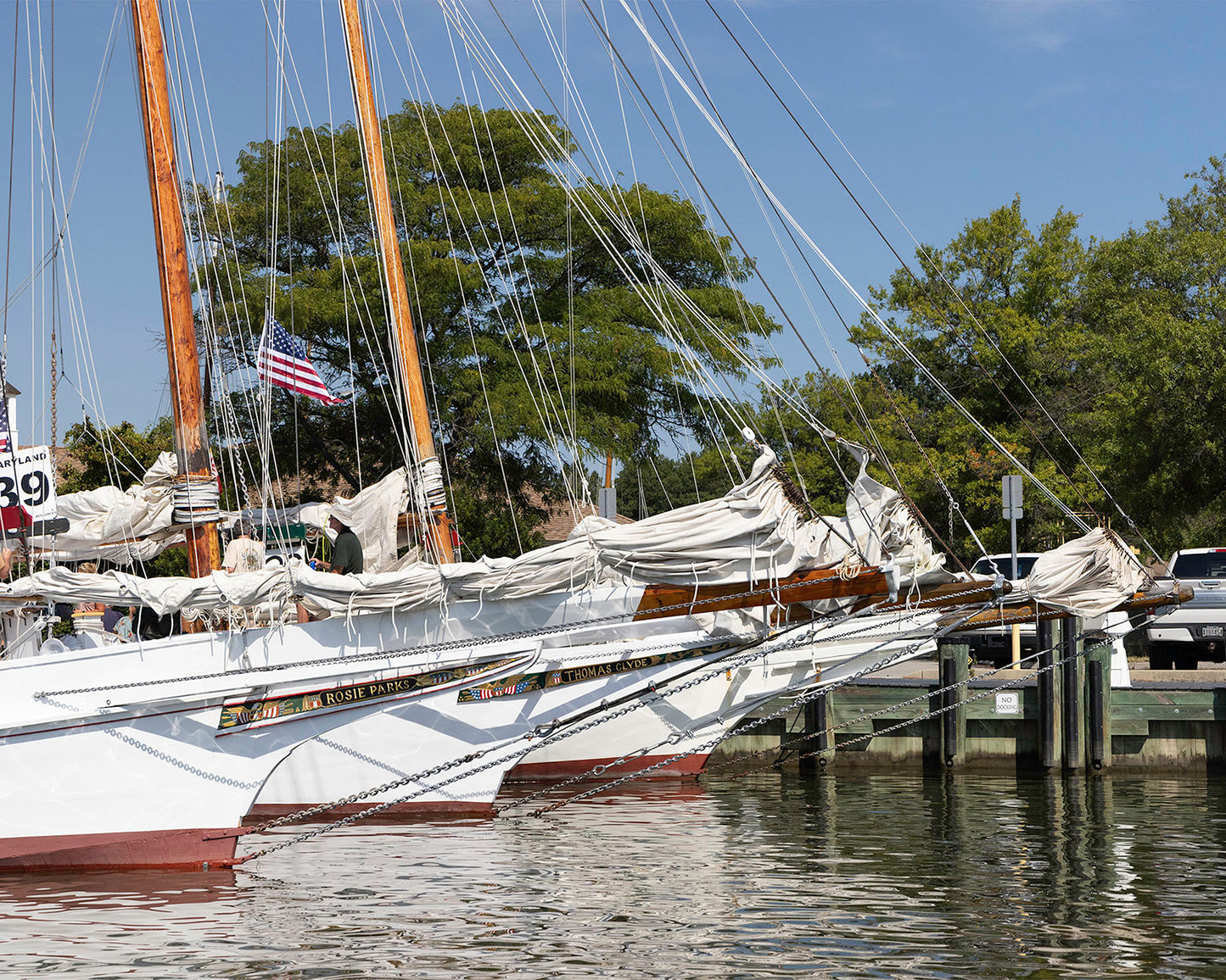 2025 Sandy Point Skipjack Races - The Tilghman Trio