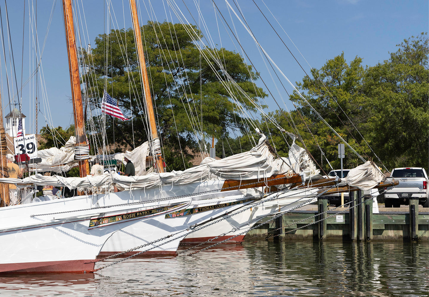 2025 Sandy Point Skipjack Races - The Tilghman Trio