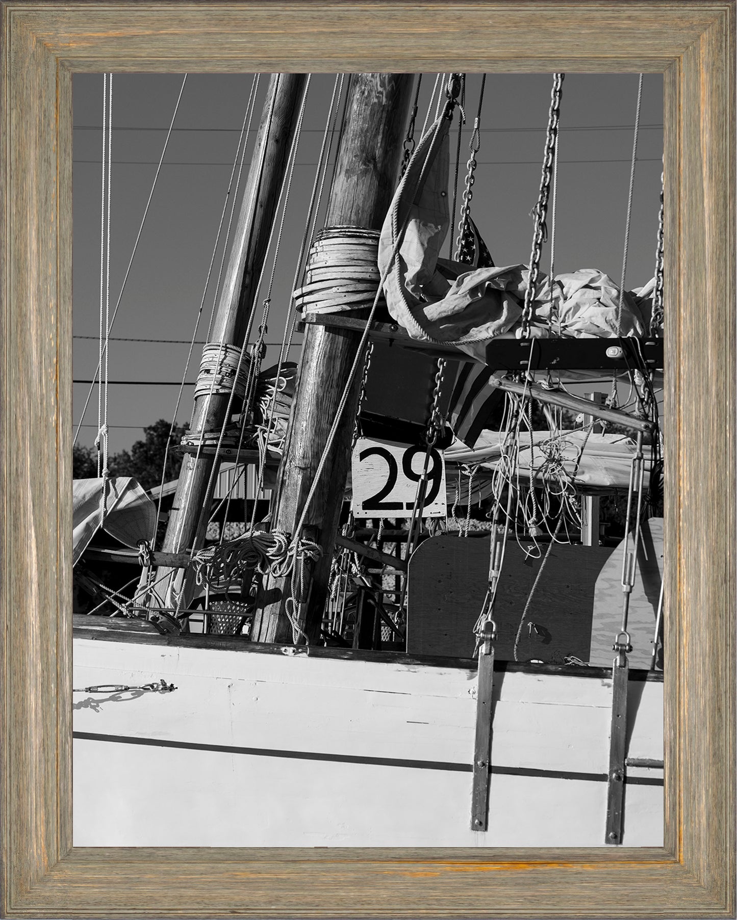 Clyde and Ruark at Deal Island