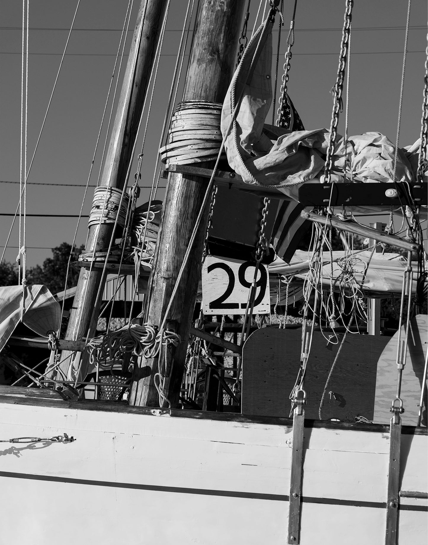 Clyde and Ruark at Deal Island