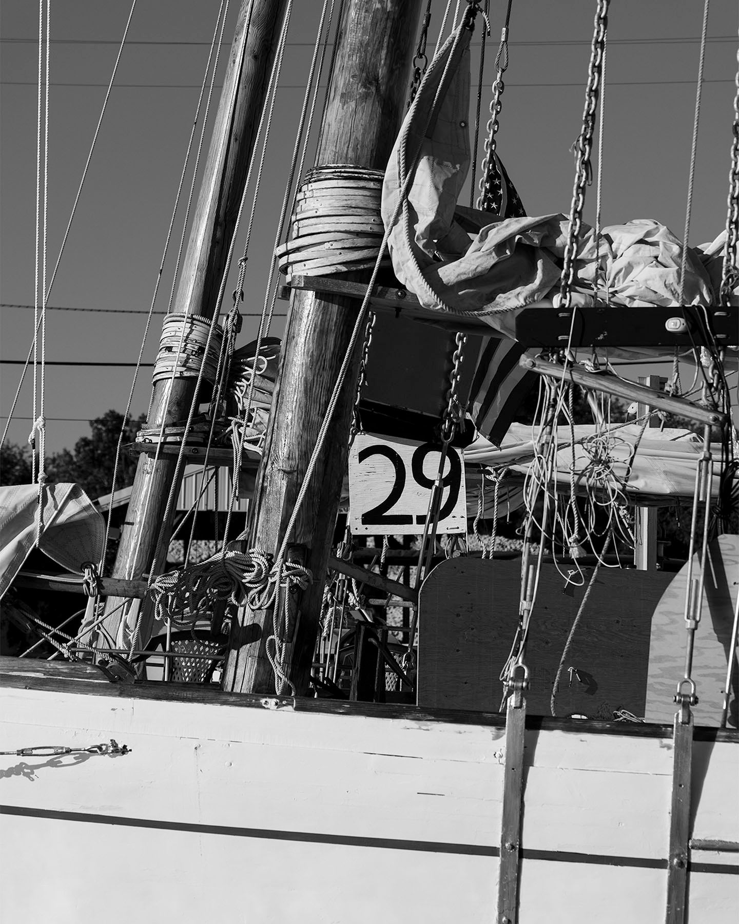 Clyde and Ruark at Deal Island