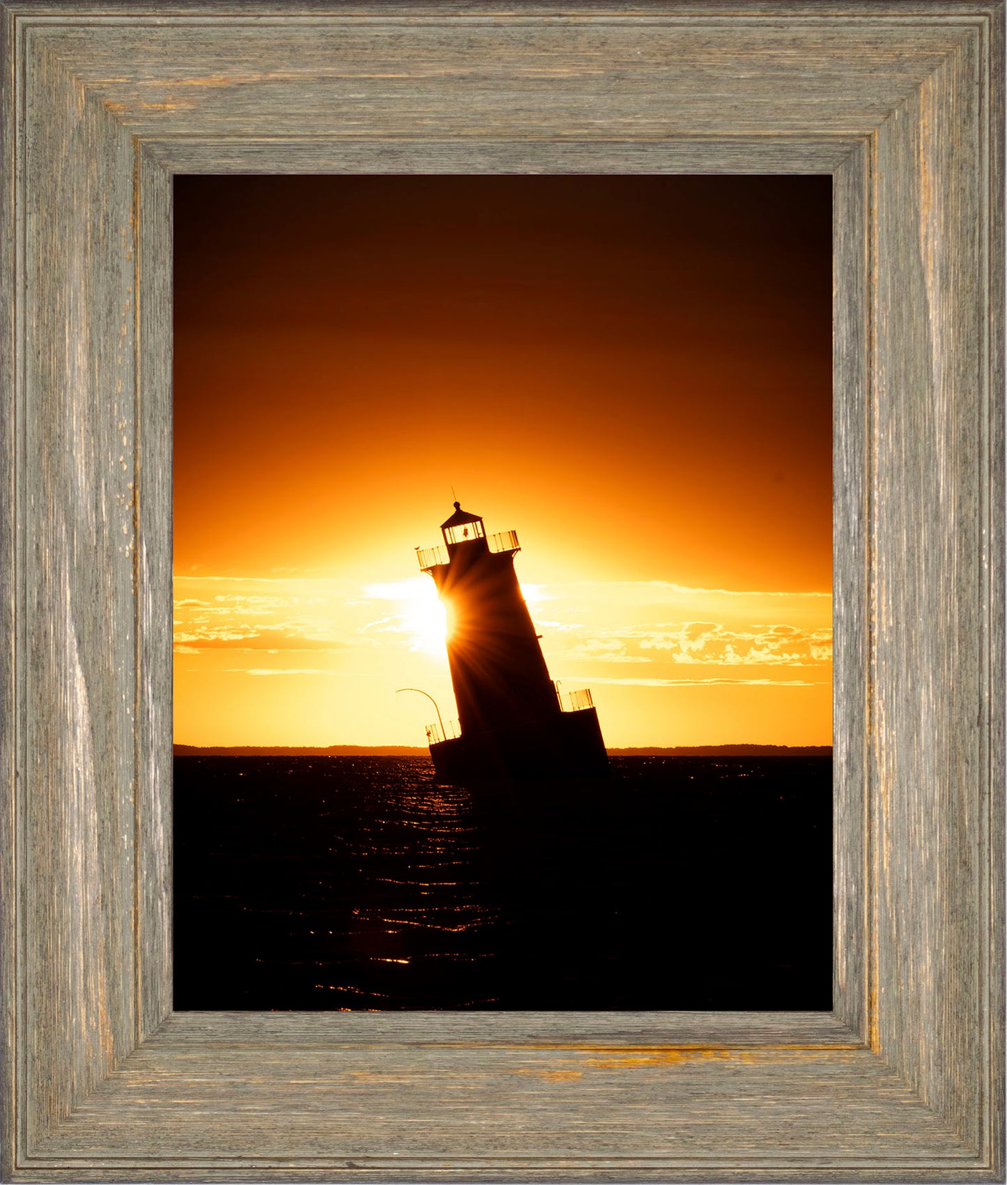Sunrise at Sharps Island Light