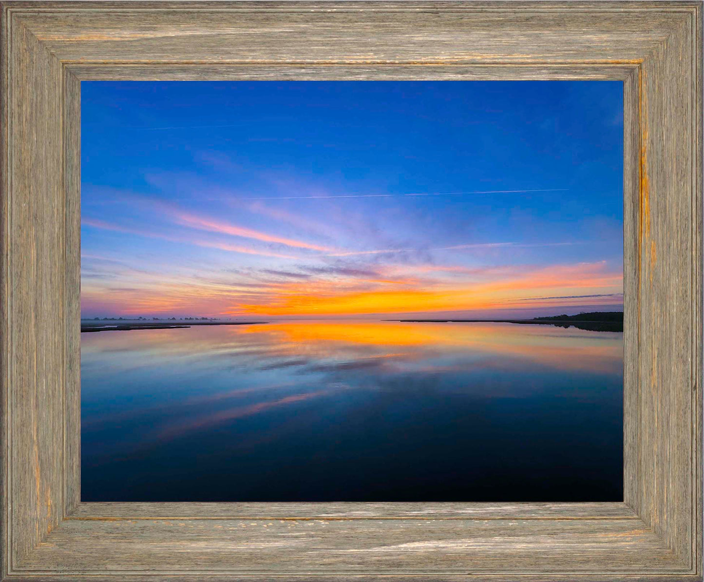 Sunrise over Laws Gut -- Digital Print