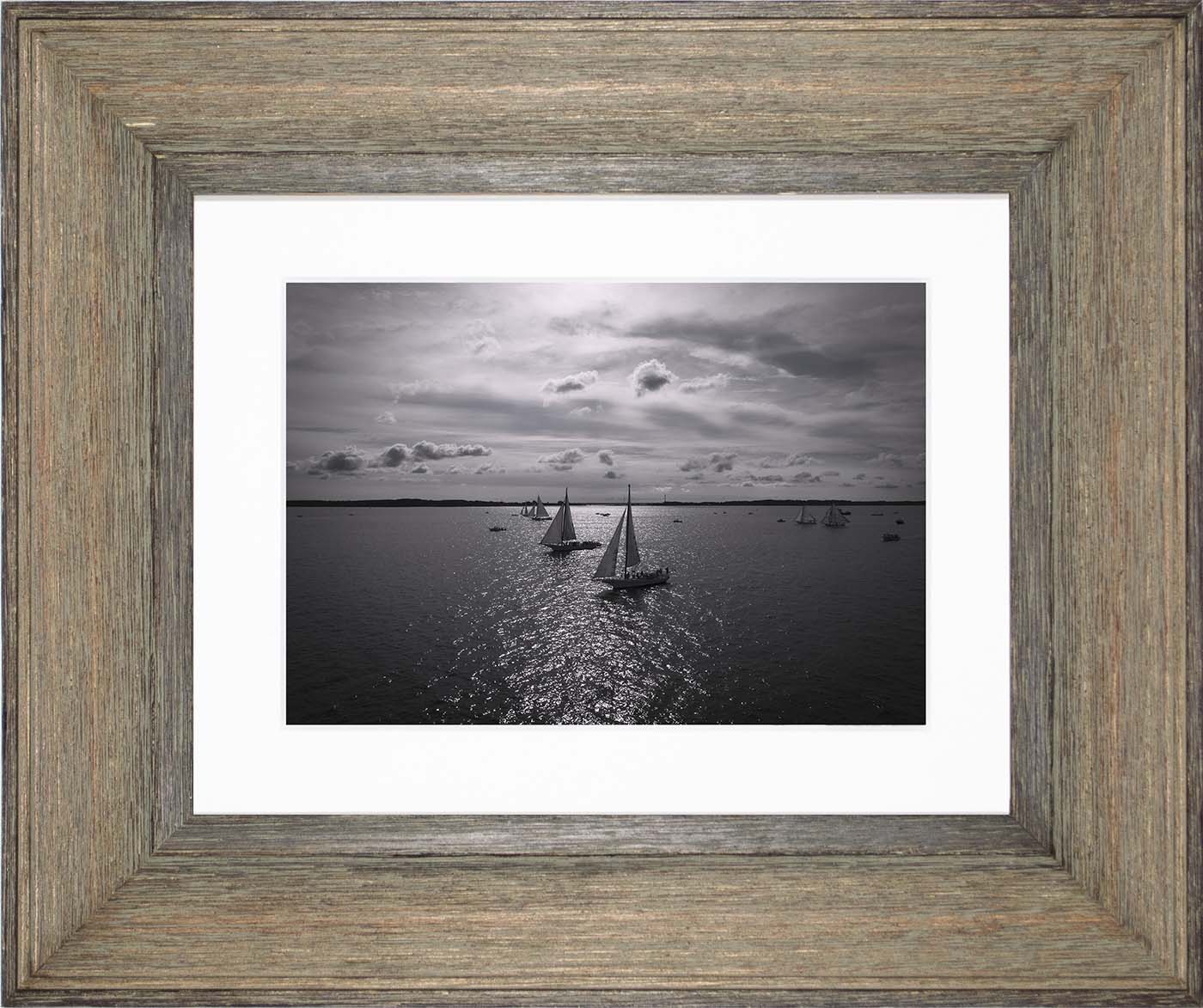 2022 Deal Island Skipjack Races - Reflection -- Digital Print