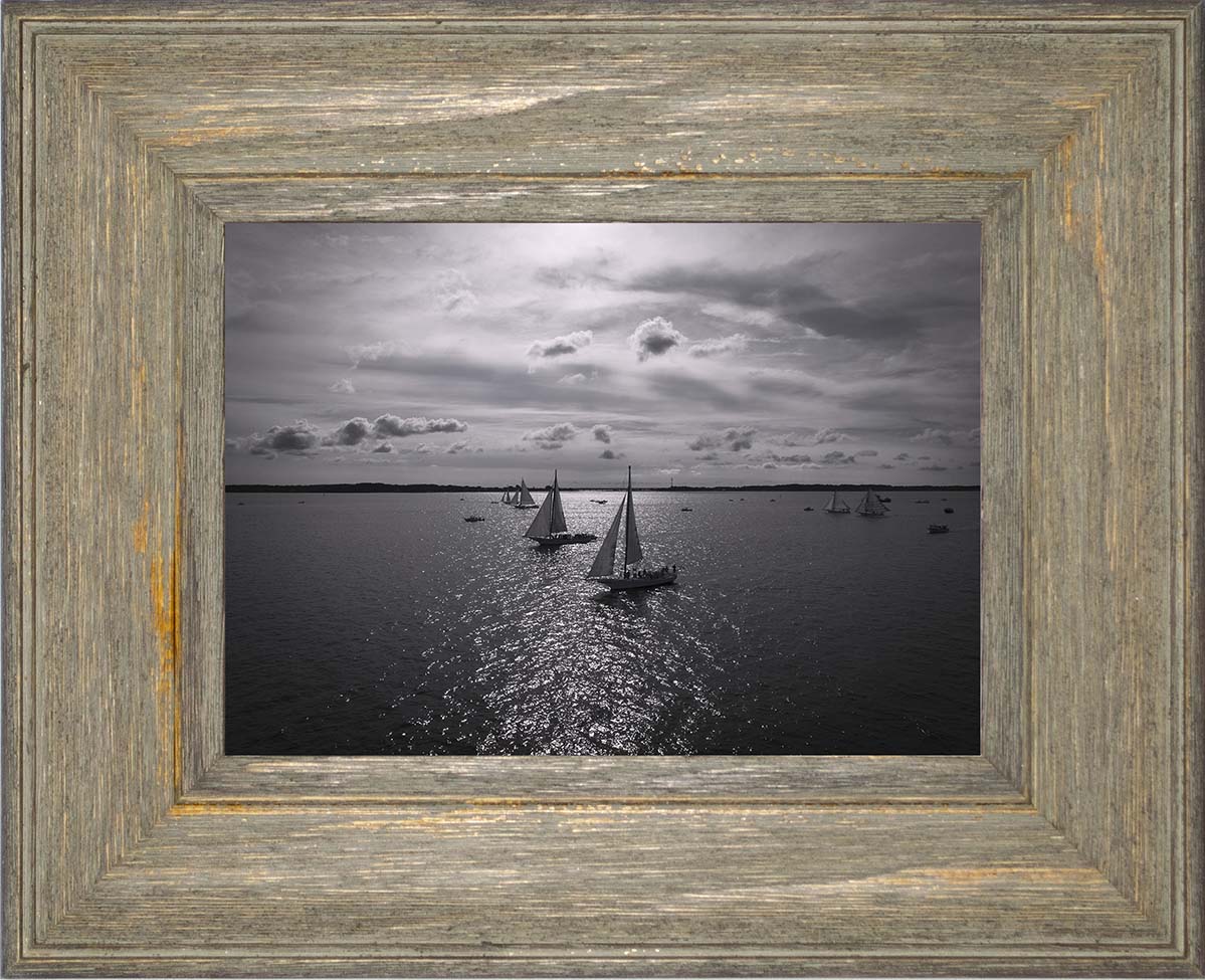 2022 Deal Island Skipjack Races - Reflection -- Digital Print