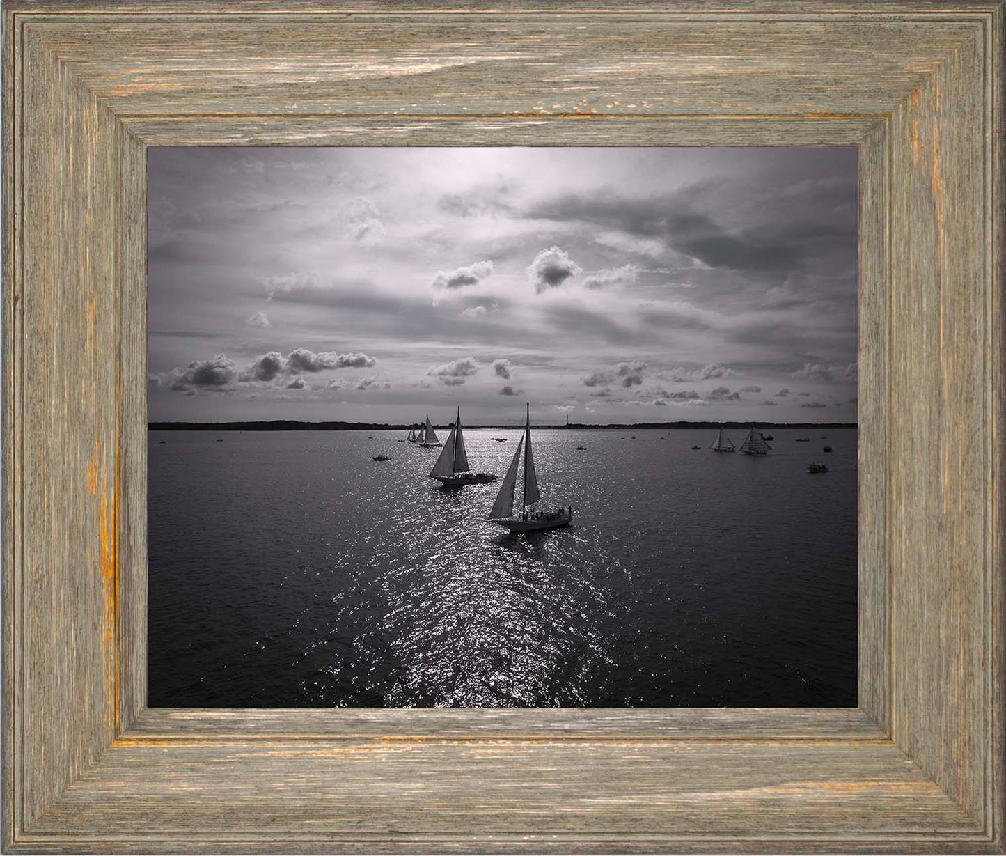 2022 Deal Island Skipjack Races - Reflection -- Digital Print