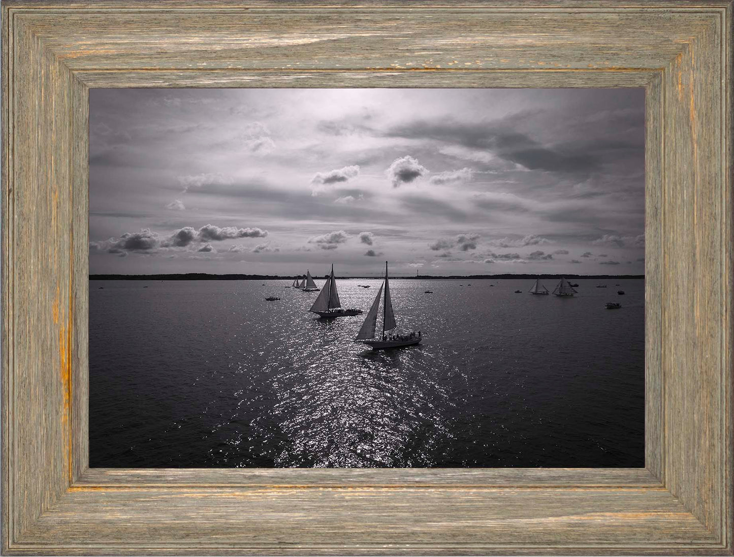 2022 Deal Island Skipjack Races - Reflection -- Digital Print