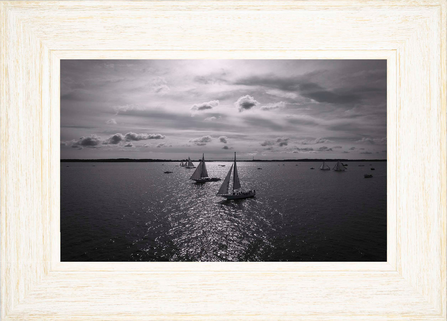 2022 Deal Island Skipjack Races - Reflection -- Digital Print