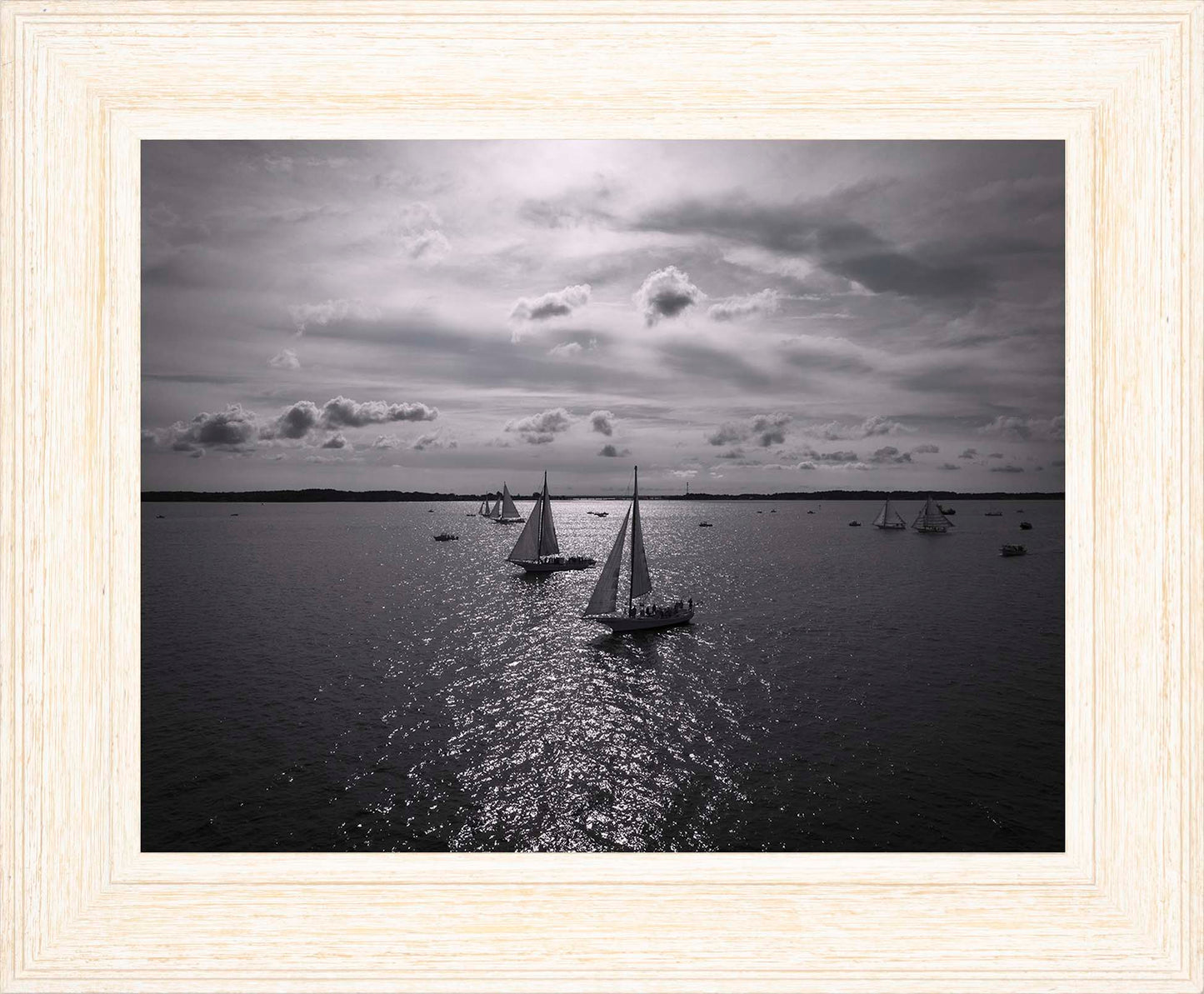 2022 Deal Island Skipjack Races - Reflection -- Digital Print