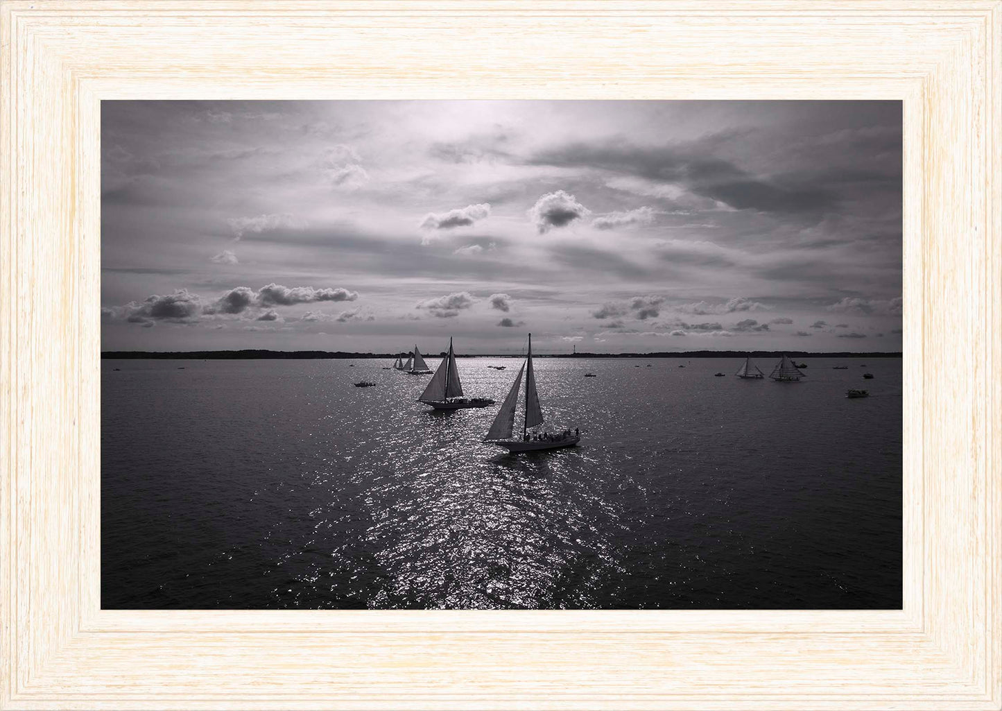 2022 Deal Island Skipjack Races - Reflection -- Digital Print