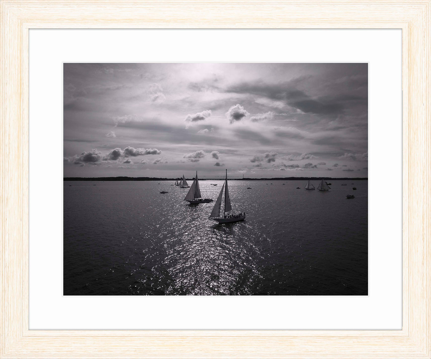 2022 Deal Island Skipjack Races - Reflection -- Digital Print