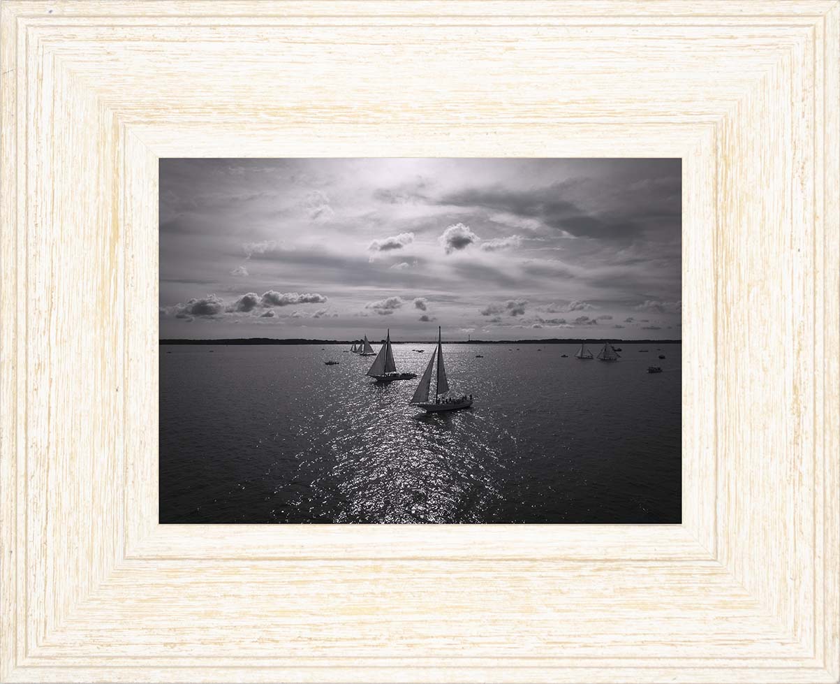 2022 Deal Island Skipjack Races - Reflection -- Digital Print