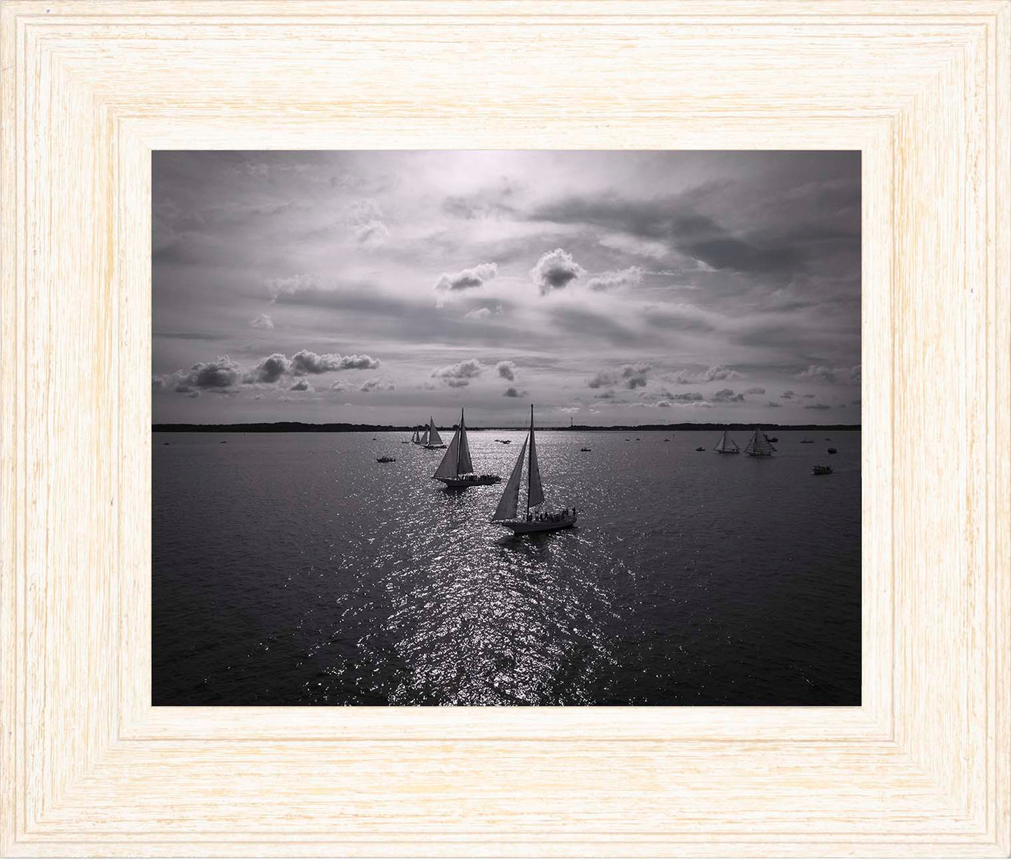 2022 Deal Island Skipjack Races - Reflection -- Digital Print