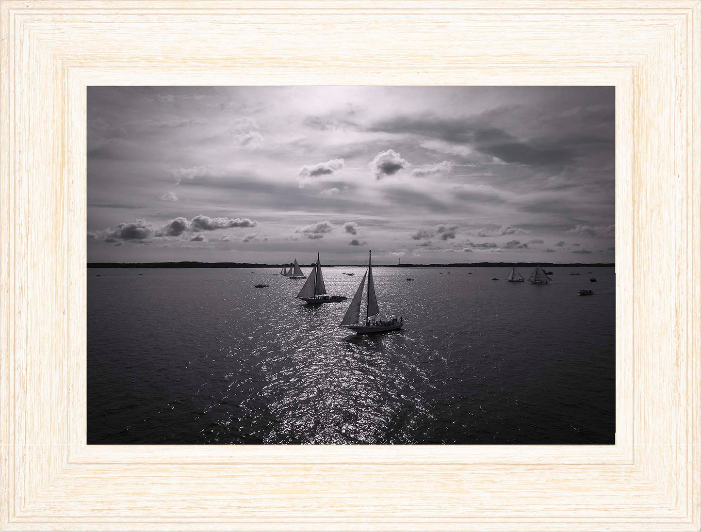 2022 Deal Island Skipjack Races - Reflection -- Digital Print