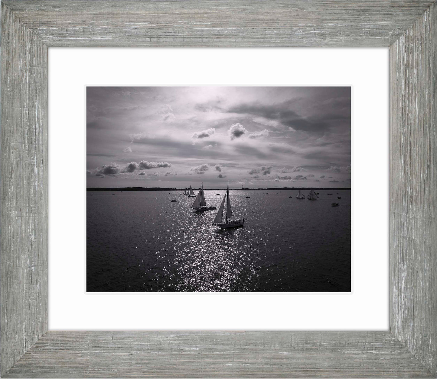 2022 Deal Island Skipjack Races - Reflection -- Digital Print