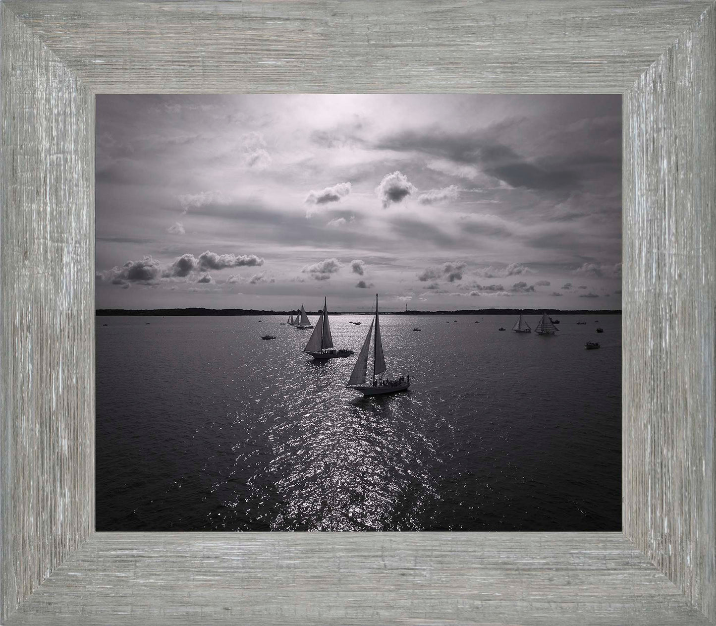 2022 Deal Island Skipjack Races - Reflection -- Digital Print