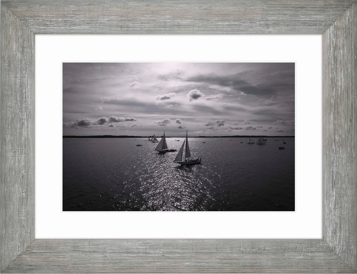 2022 Deal Island Skipjack Races - Reflection -- Digital Print