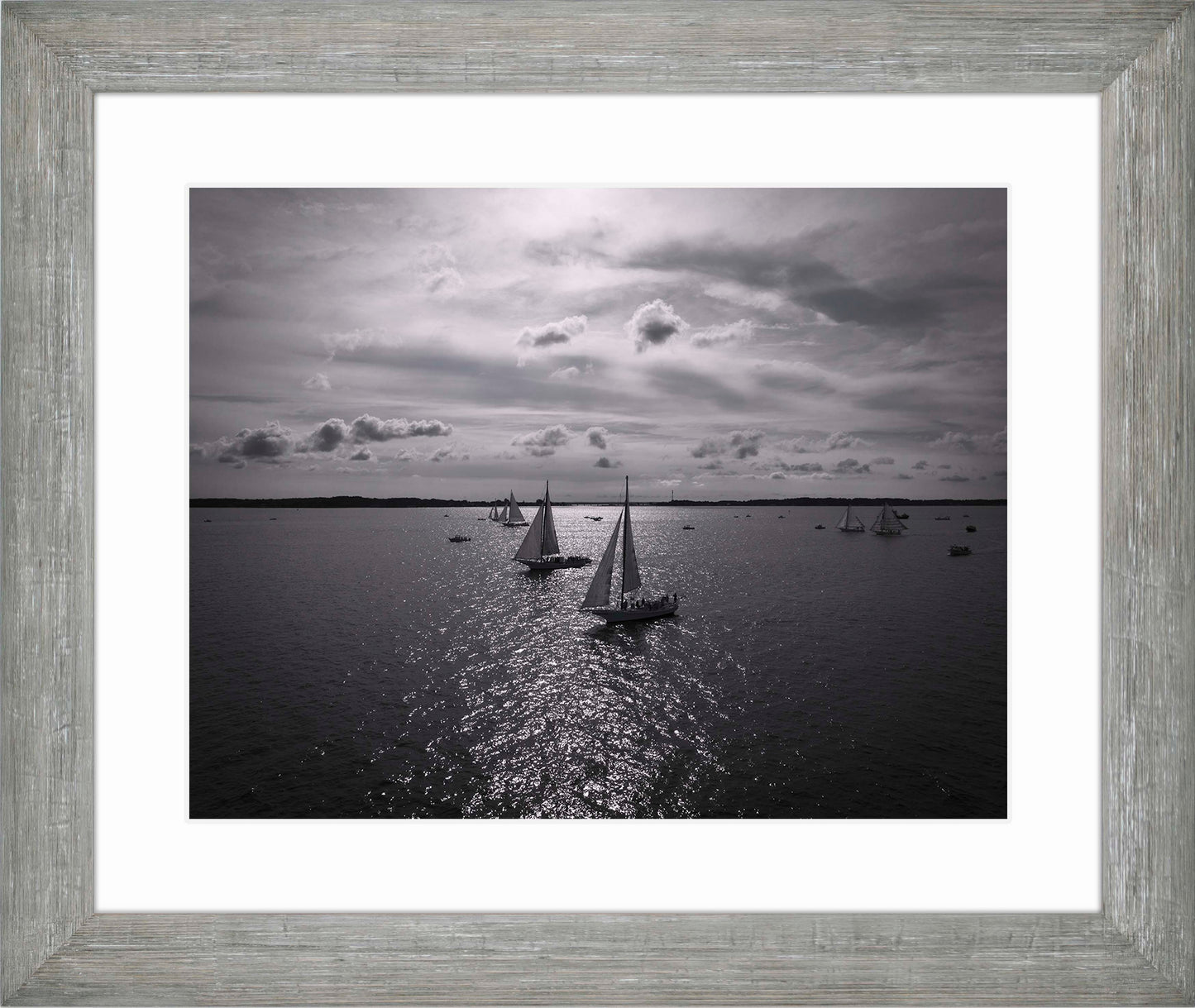 2022 Deal Island Skipjack Races - Reflection -- Digital Print
