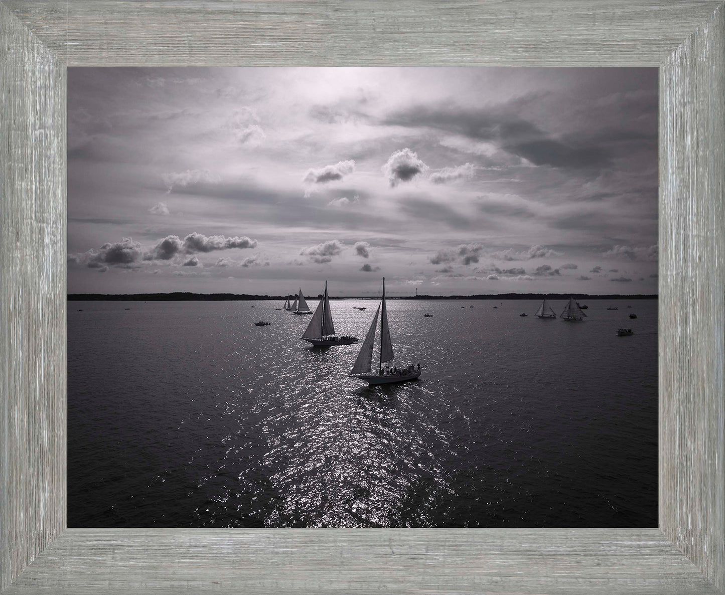 2022 Deal Island Skipjack Races - Reflection -- Digital Print